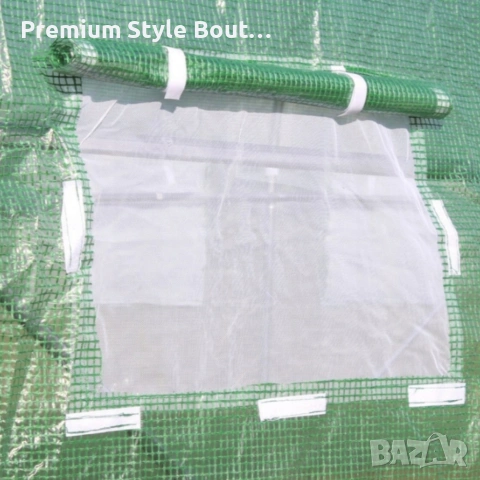 Оранжерия със стабилна поцинкована рамка - професионална защита за вашите култури, снимка 6 - Други стоки за дома - 53592658