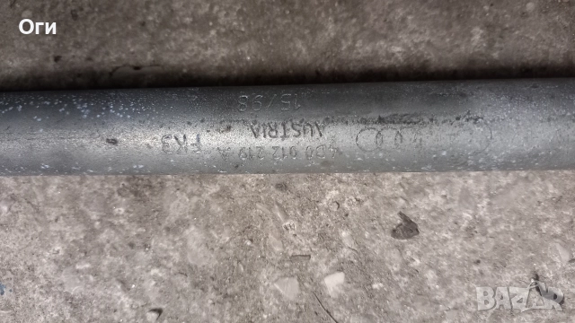 Оригинален крик и ключ за гуми от Ауди 8L0 011 031 A, снимка 3 - Аксесоари и консумативи - 52775851