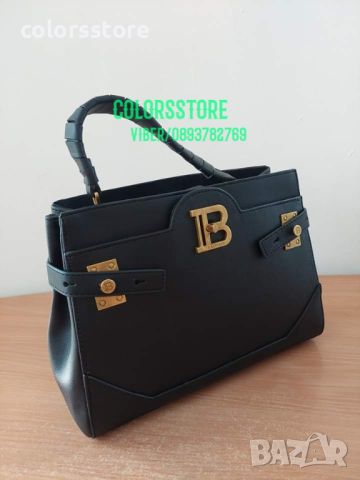 Черна чанта Balmain  код SG48TY, снимка 3 - Чанти - 42548267