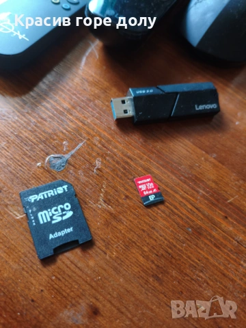 Четец на карти Lenovo USB 3 - SD mini card , TFT card, снимка 3 - Други - 53780775