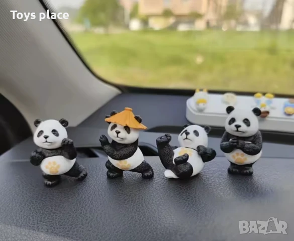 Лот 4 броя фигурки Кунг фу панда, подходящи и за торта, снимка 4 - Фигурки - 51131876