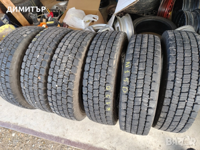 6бр.КАМИОНСКИ гуми задна шарка MICHELIN 215 75 17,5 цена за брой