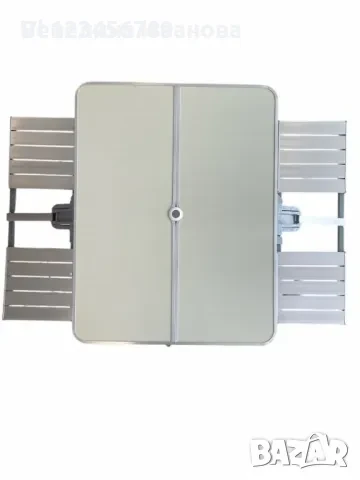 Сгъваема маса с вградени 4 стола -алуминиеви, снимка 4 - Къмпинг мебели - 50567583