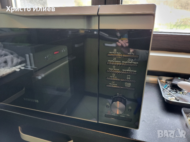Микровълнова фурна Samsung конвекционна печка с реотан 2100W 28 L, снимка 11 - Микровълнови - 44973734