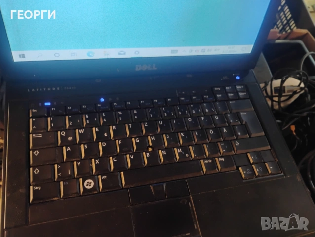 Двуядрен лаптоп Dell Latitude E6400 14.1" P6400/2GB/250GB HDD  Със ЗАРЯДНО и инсталиран windows 10, снимка 2 - Лаптопи за работа - 53068348