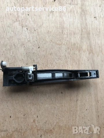 Дръжка за предна лява врата външна сребриста за Peugeot 307 2.0 Hdi (2003) 9657619380