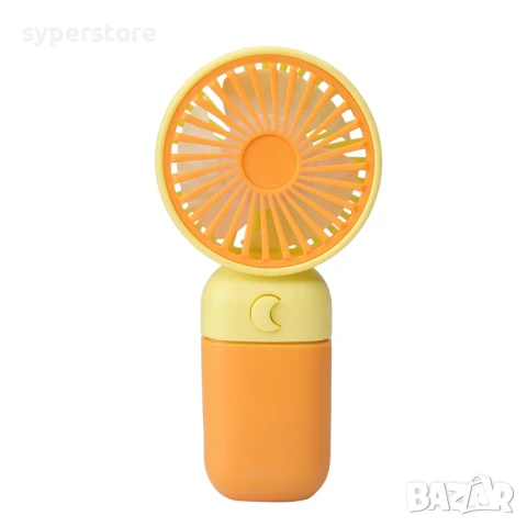 Мини вентилатор преносим с батерия Digital One SP01094, вградена акумулаторна батерия, ръчен вентила, снимка 5 - Вентилатори - 50545174