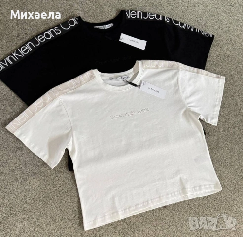 Дамски тениски CK - два цвята - 20€, снимка 5 - Тениски - 53724808