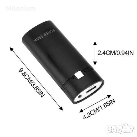 Кутия за Power Bank 2 x 18650, снимка 5 - Друга електроника - 47798612