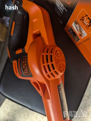 BLACK+DECKER 18V ​​акумулаторен вентилатор/духалка за листа, без батерия, снимка 4 - Други инструменти - 47553352