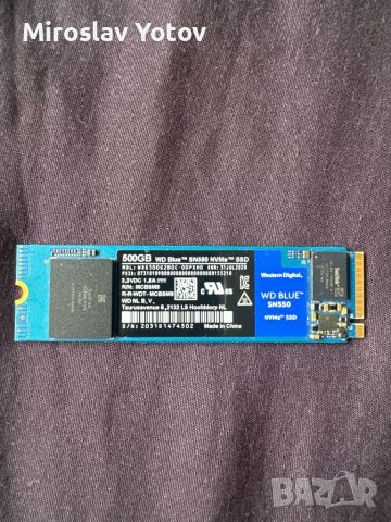 SSD памет WD 500 gb, снимка 2 - Твърди дискове - 45843539