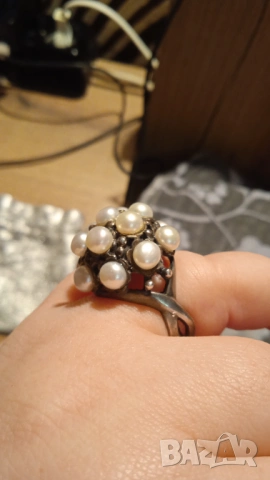 Пръстен с перли