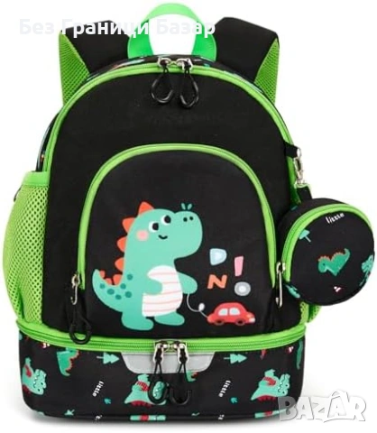 Нова Детска ученическа раница с термо отделение и светлоотразители