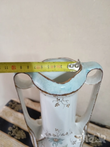 Стара порцеланова ваза, снимка 4 - Други ценни предмети - 48907084