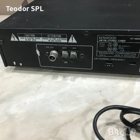 Kenwood fm stereo tuner KT-660L, снимка 6 - Радиокасетофони, транзистори - 48297520