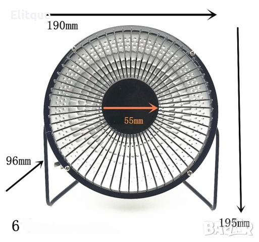 Мини отоплителен уред за бюро или помещения , снимка 6 - Друга електроника - 52906356