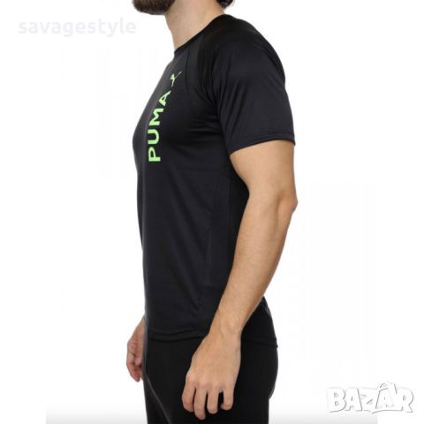 PUMA Fit Ultrabreathe Tee Black, снимка 4 - Тениски - 46705840