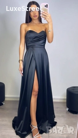 🤍 Сатен 🤍 Официални Рокли 