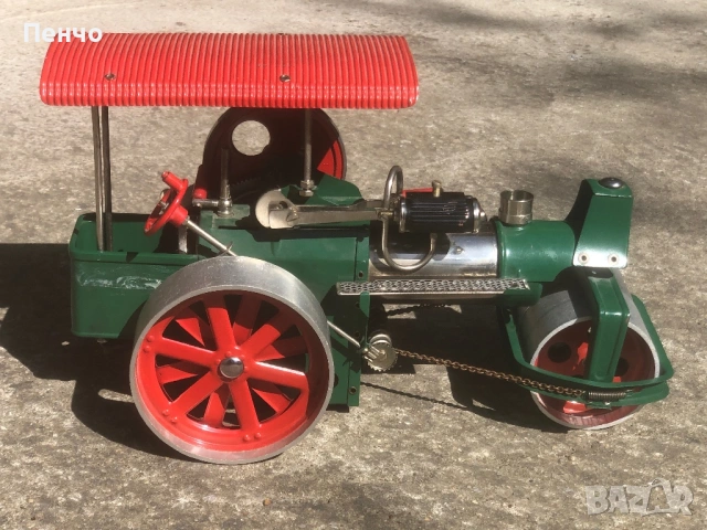 стара метална, парна играчка ВАЛЯК - MADE IN WESTERN - GERMANY - 1950/60г.