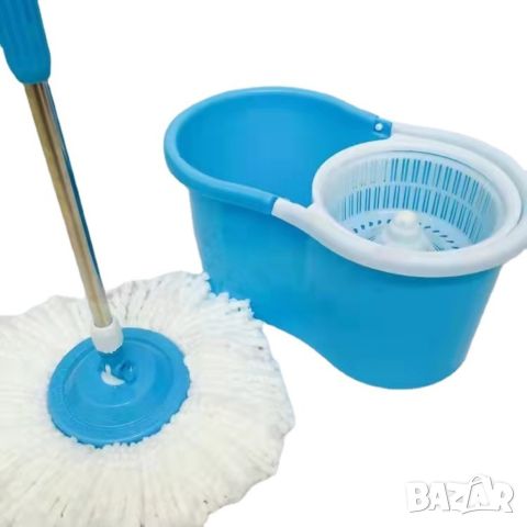 Моп за почистване на под - ламинат  - spin mop 360 / Цвят: Според. нал в склада / Високо качество на, снимка 3 - Мопове, кофи, четки и метли - 46563412