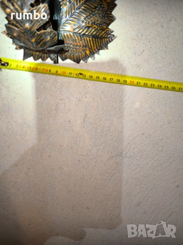 Продавам полилей с 2бр.стенни лампи, снимка 8 - Полилеи - 53375394