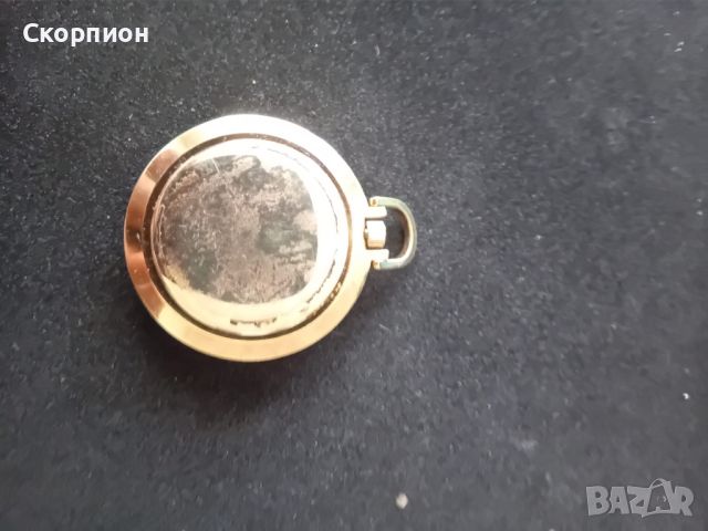 Швейцарски часовник - OSCO - 17 рубина с позлата, снимка 6 - Джобни - 44117749