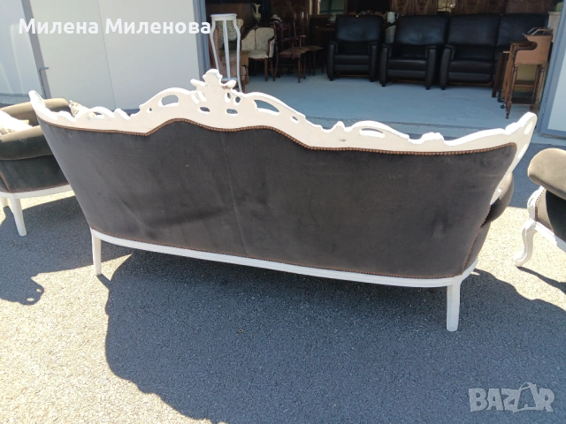 Холна гарнитура , снимка 6 - Дивани и мека мебел - 54177315