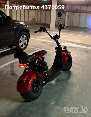 ЕЛЕКТРИЧЕСКИ СКУТЕР BIG CITY HARLEY-пробег70/80км,Bluetooth,65km/h, снимка 1 - Мотоциклети и мототехника - 48840564