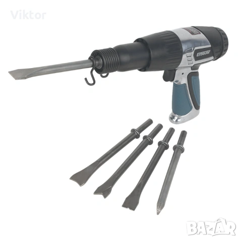 Въздушен чук Erbauer ERN637ATL с куфарче и аксесоари, чисто нов