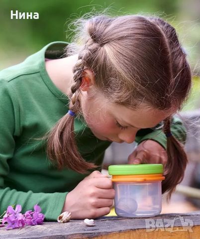 Комплект Terra Kids Pot-loupe 3 в 1,чаша с лупи за естествоизпитатели , снимка 3 - Образователни игри - 45154699