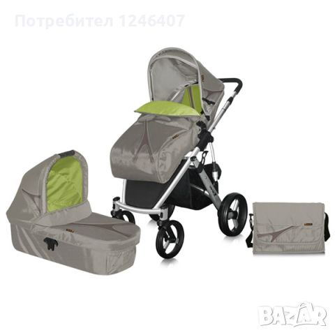 Бебешка количка 2 в 1, снимка 1 - За бебешки колички - 45423574