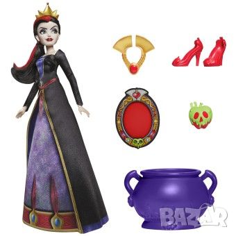 Модна кукла Hasbro Disney Princess - Villains Evil Queen F4562, снимка 4 - Кукли - 45342717