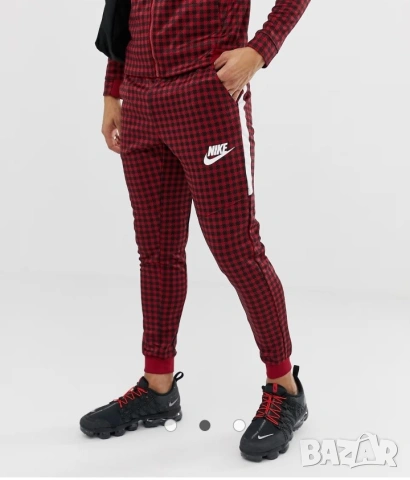 Страхотно мъжко долнище NIKE Ginggam Check , размер М, снимка 3 - Спортни дрехи, екипи - 53935015