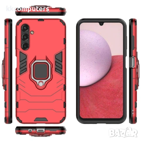 Samsung Galaxy A14 5G Удароустойчив Ring Holder Калъф и Протектор, снимка 6 - Калъфи, кейсове - 53899107