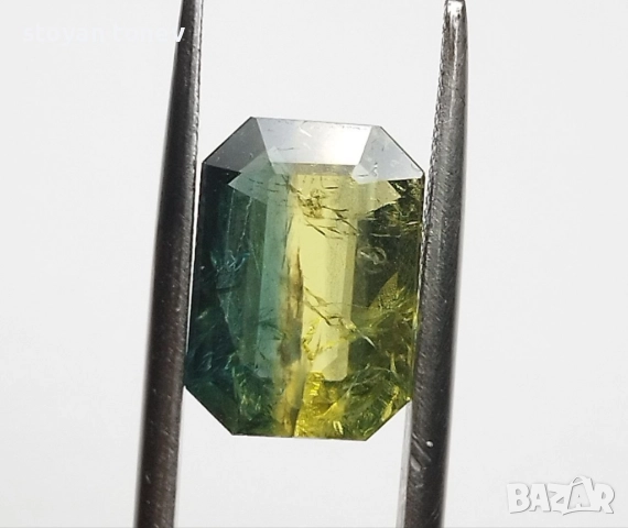 Рядък ненагряван двуцветен сапфир 3.29кт.! Сертифициран! нов!, снимка 9 - Други - 52230922