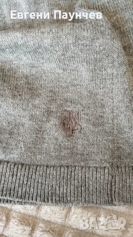 Мъжки пуловер Marc ó Polo размер ,L(M) сив като нов, снимка 4 - Пуловери - 49993725