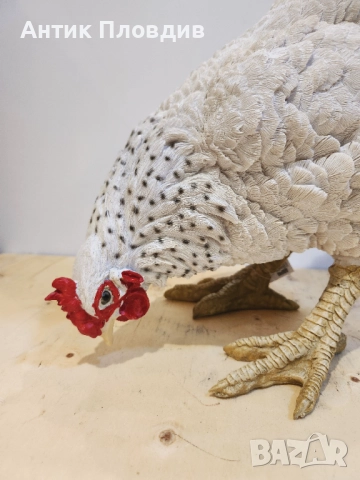 Деко фигура кокошка, снимка 2 - Декорация за дома - 52736846