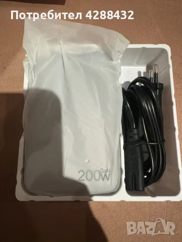 200W USB C заряден блок, GaN III 8-портова USB C станция за бързо зареждане, снимка 5 - Друга електроника - 48357222