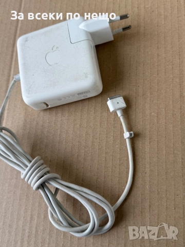 Оригинално Зарядно за Apple MacBook - 60W MagSafe - A1184, A1330, A1344, снимка 3 - Кабели и адаптери - 52234090