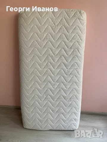 Ортопедичен матрак за бебе с кокос, вълна и памук 70х140х12см., снимка 2 - Спални и легла - 52407206