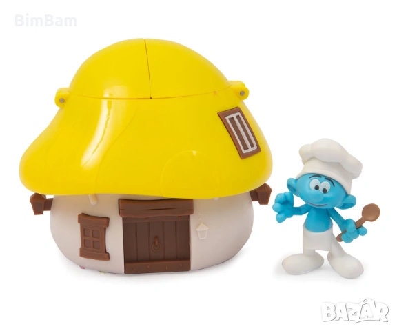 Комплект къщичка със Смърф-изненада Смърфовете / Giochi Preziosi, снимка 9 - Фигурки - 53220952