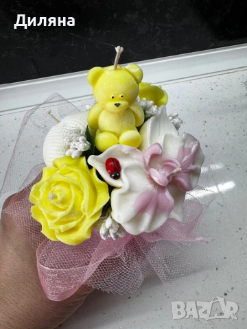 Свещи от соев восък, снимка 4 - Романтични подаръци - 54148023