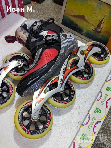 Ролери K2 100 мм 40,5 номер , снимка 4 - Ролери, кънки - 53079670