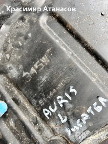 Кора странична лява  двигател за Тойота Аурис. 51444-02041, снимка 2 - Аксесоари и консумативи - 49679762