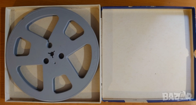 Магнетофонна ролка без лента /ролка за магнетофон/ с кутия 18 см, снимка 2 - Декове - 52949775