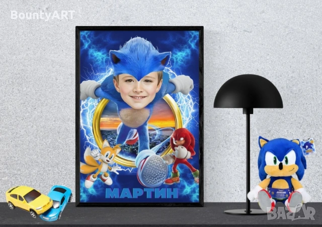 Подаръчен комплект Соник, снимка 3 - Други - 50544520
