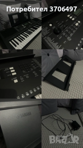 Синтезатор Yamaha-PSR-E373,черен