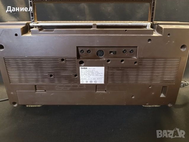Касетофон SABA RCR 445, снимка 7 - Радиокасетофони, транзистори - 52310551