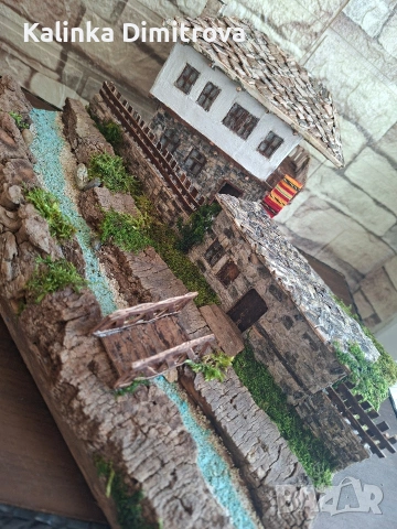 Макет на къща в Боженци-изцяло ръчна изработка., снимка 14 - Декорация за дома - 53783868