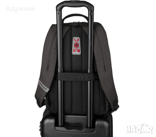Раница Wenger,MX Reload,Heather Grey, снимка 6 - Раници - 53080671